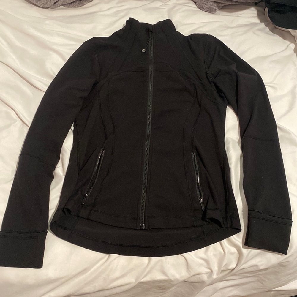 LuluLemon Black Define Jacket Size  6